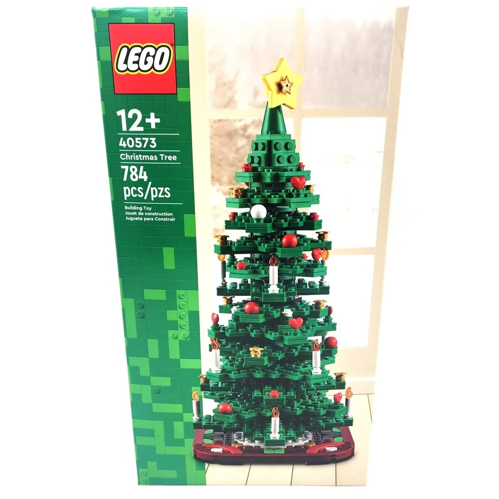 LEGO Christmas Tree 40573 Set – Holiday‎ Iconic 2-in-1 Build & Display